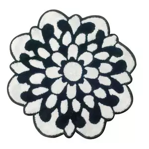 Otil Bath Mat Black & White - Picture 1 of 4