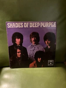 DEEP PURPLE - Shades of Deep Purple LP Vinyl, EMI PARLOPHONE Pressing VG+ Rare!! - Picture 1 of 4