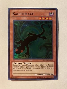Yugioh Kagetokage NUMH-EN018 Unlimited Edition Super Rare - Picture 1 of 3