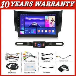 For Nissan Sentra Sylphy 2013-2018 CarPlay Car Stereo Radio Android 13 GPS FM - Picture 1 of 12