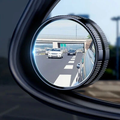2x/Set Blind Spot Mirror 360° Wide Angle Convex Rear View Mirror Car Accessories - Image 1 of 4