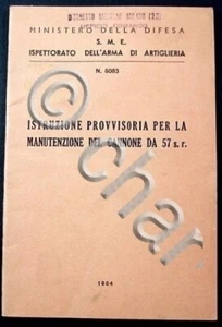 Militaria Addestramento Manutenzione cannone 1952 - Foto 1 di 1