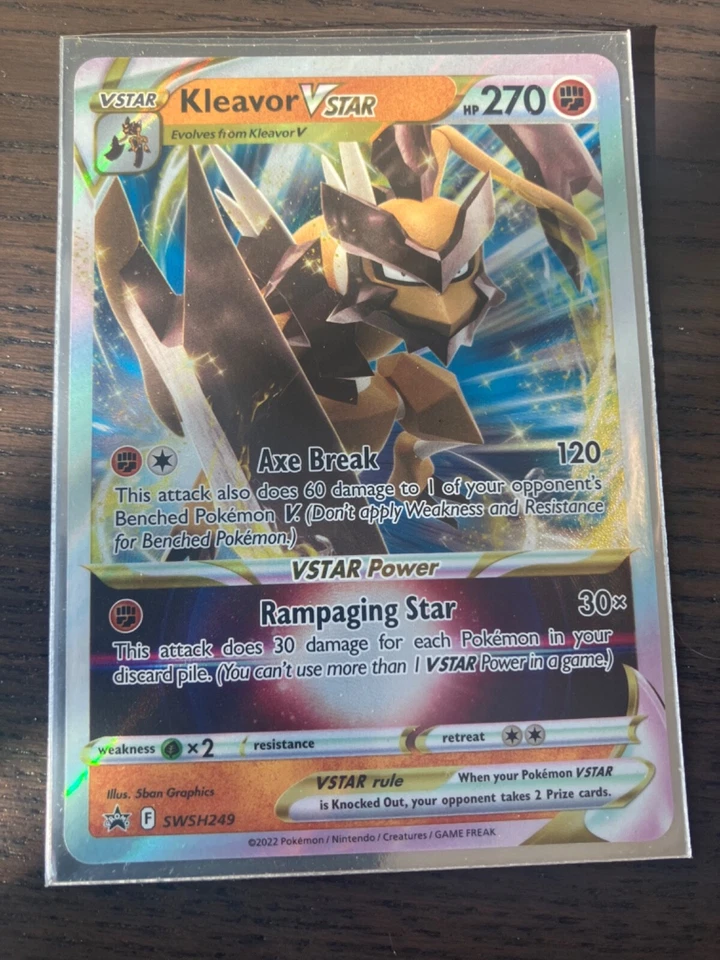 Kleavor VSTAR SWSH249 SWSH: Sword & Shield Promo Cards Holo - Image 1 of 1