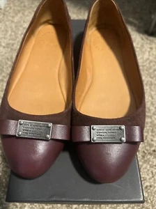 Marc by Marc Jacobs burgundy flats 5.5 - Picture 1 of 6