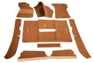 Black loop carpet kit set Opel Kadett B  65-73 Different colors available - Bild 1 von 4