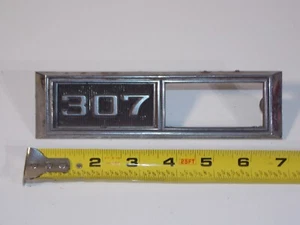 Vtg 1968 Chevrolet Chevelle 307 Car Vehicle Side Marker Emblem Badge 3920873 - Picture 1 of 7
