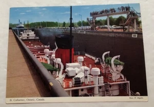 St. Catharines, Ontario, Die Aussichtsplattform an Schleuse 3 des Welland Canal.(Q2 - Bild 1 von 2