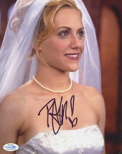 *RARA* ¡FOTO BRITÁNICA MURPHY FIRMADA ""ACABO DE CASARSE"" 8x10! ACOA CLUELESS - Imagen 1 de 4