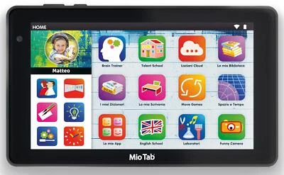 lisciani Tablet per Bambini 5/12 Anni Hi-Tech Mio Tab 7" Evolution Pro 107216 - Immagine 1 di 4