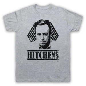 CHRISTOPHER HITCHENS UNOFFICIAL ATHEIST AUTHOR TRIBUTE MENS & WOMENS T-SHIRT - Picture 1 of 23