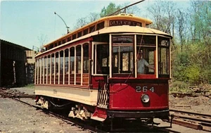 Baltimore Streetcar Museum Maryland No 264 Convertible Postcard - Picture 1 of 2