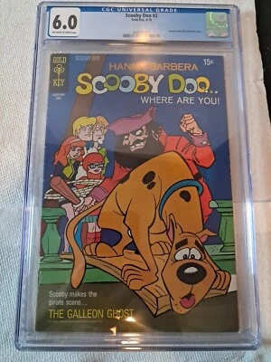 SCOOBY-DOO WHERE ARE YOU #2 GOLD KEY Cgc 6.0 HANNA BARBERA  - Image 1 of 4