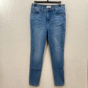 Madewell Roadtripper 10" High-Rise Denim Skinny Jeans Medium wash blue  29 NWT - Picture 1 of 12