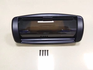 ABS Smoke Single DIN CD Cover Radio Stereo For Yamaha Road/Royal Star V Star 650 - Picture 1 of 7