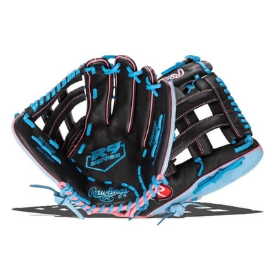 Guante de béisbol Rawlings R9 12,75": R93029-6BP NUEVO Foto 1 de 4