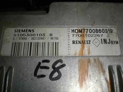 S105300103B CENTRALINA MOTORE / 106673 PER RENAULT MEGANE I CLASSIC LA0 * - Immagine 1 di 4