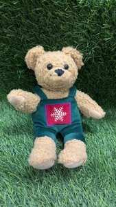 Hallmark Bacio Magnetico Vischio Peluche Natale Fiocchi di Neve 9" Orso - Foto 1 di 5