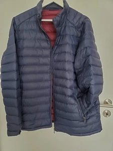 M&S Herren Echt Daunen-/Steppjacke Leichtgewicht Blau Gr. XXL 52/54 TOP - Bild 1 von 13