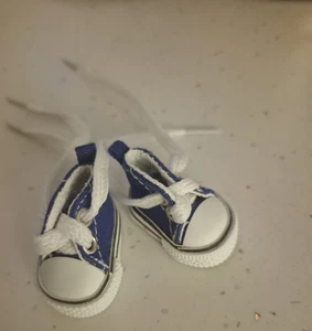 30mm CONVERSE SHOES IN ROYAL BLUE FITS LABUBU - Picture 1 of 1