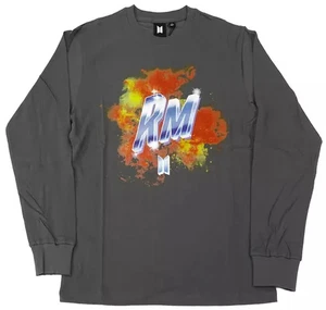 Camiseta gris manga larga Rm Bts/Bangtan para niños talla L Bts permiso emergente para bailar - Imagen 1 de 1