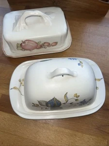 Vintage Butterdose mit Deckel - Bild 1 von 6