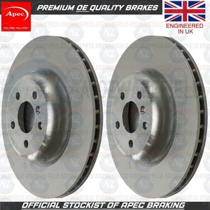 Per BMW 530i 540i 530d 530e G30 G31 M Sport Posteriore Apec Dischi Freno 345mm - Foto 1 di 1