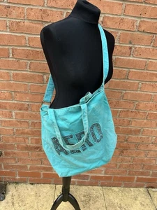 Aeropostale "AERO" Tasche Oversized Türkis Beuteltasche Strand Schulter Boho - Bild 1 von 7