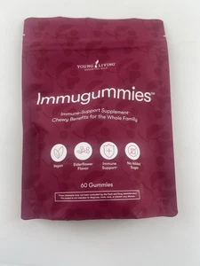 Young Living Immunogummies Supplement Sealed 60 Gummies Elderflower New - Picture 1 of 3