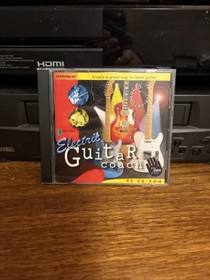 Electric Guitar Coach PC CD practice learn to play rock instrument skill lessons - Image 1 of 3