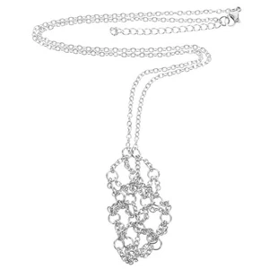 Halskette Steinhalter Kristall Anhänger Schmuckhalter Kristallanhänger - Picture 1 of 19