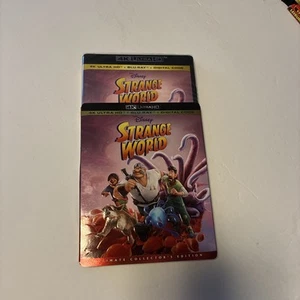 Brand New Sealed Strange World 4K UHD & Blu-ray W/ Slipcover Ultimate Edition - Picture 1 of 3