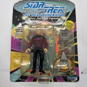 Star Trek The Next Generation Action Figure Captain Picard -NEW- Playmates 1992 - Bild 1 von 5