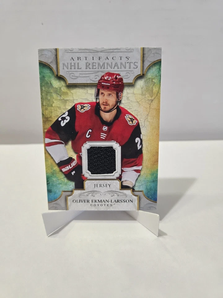 2020-21 Upper Deck Artifacts - Nhl Remnants Oliver Ekman-Larsson #NR-OE (MEM) - Image 1 of 2