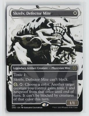 Skrelv, Defector Mite 301 Showcase Phyrexia: All Will Be One ONE MTG Magic - Image 1 of 2