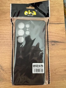 COVER PER SAMSUNG S25 ULTRA GALAXY  MORBIDA NERA ROSA GLICINE BUMPER CELLULARE - Picture 1 of 6