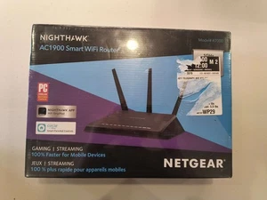 Netgear Nighthawk AC1900 Inteligentny dwuzakresowy router gigabitowy WiFi R7000 zapieczętowany - Zdjęcie 1 z 2