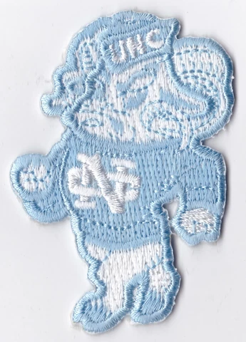 1983-98 NORTH CAROLINA TAR HEELS NCAA COLLEGE 2.5" MASCOT PATCH VERSION 1 Cover