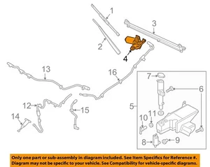 FORD OEM 17-23 F-150 Windshield Wiper Washer Components-Motor HC3Z17508A - Bild 1 von 2