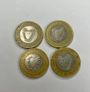 (4) Bahrain 100 Fils Coin | Hamad | KM26.2 | - Picture 1 of 3