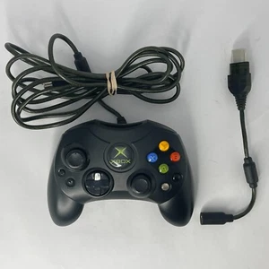 Controlador Xbox OEM Tipo S Negro con Cable Rompible Microsoft Original - Imagen 1 de 9