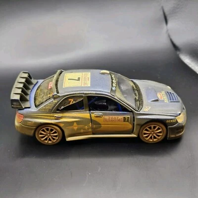 Subaru Impreza WRC 2007 Muddy - Kinsmart 2019 Diecast 1/36 ¡CHOQUEADO! Diorama  Foto 1 de 4