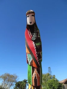 Vintage Hopi Kachina Doll Snow Man - Picture 1 of 9