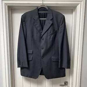 Scabal Blazer Jacket Men's Chest 42 Blue Single Breasted Tailored Smart Occasion - Picture 1 of 15