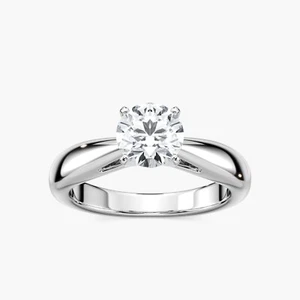IGI Certified Lab Grown Diamond Engagement Ring 1.50ct VS1 14k White Gold Size 6 - Picture 1 of 4