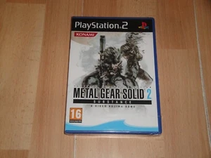 METAL GEAR 2 SUBSTANCE DE KONAMI CON 1 DISCO PARA LA SONY PS2 NUEVO PRECINTADO - Imagen 1 de 2