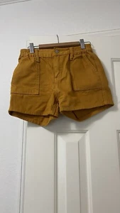 Girls Gold Summer Shorts Size 12 - Picture 1 of 4
