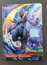 Mavin  Metal Gold Shadow Mewtwo GX & Ancient Mew Custom Pokemon Go Card  Amiibo Promo