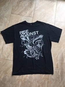 Rise Against Punk Band Dragon Snake Promo T shirt - Picture 1 of 2