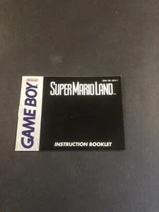 Super Mario Land Gameboy Handbuch - Bild 1 von 5