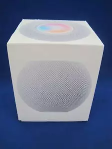 Apple HomePod Mini MY5H2J/A White Smart Speaker Bluetooth AirPlay Used Japan - Picture 1 of 4